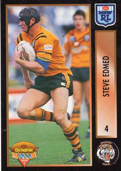 1994 Dynamic Rugby League Series 1 #4 Steve Edmed Front